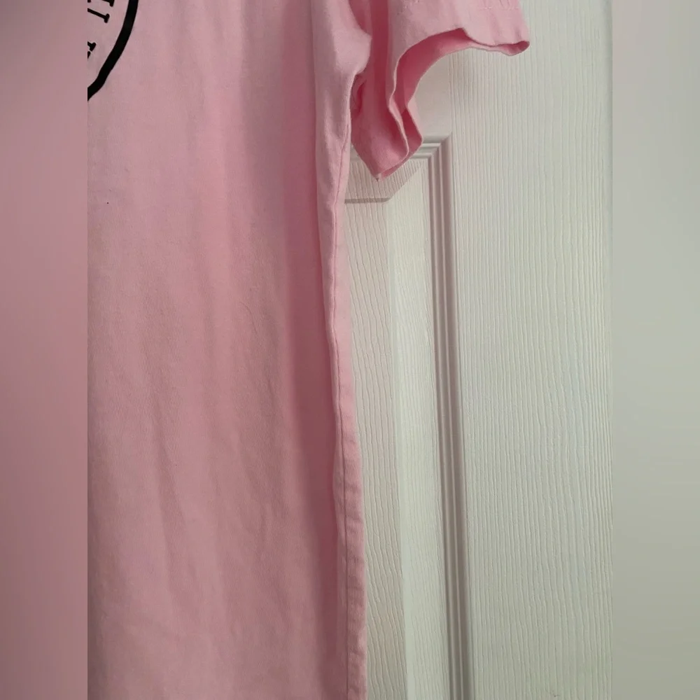Bella Canvas Pink Short Sleeve Tee with Graphic Design - Picture 2 of 4